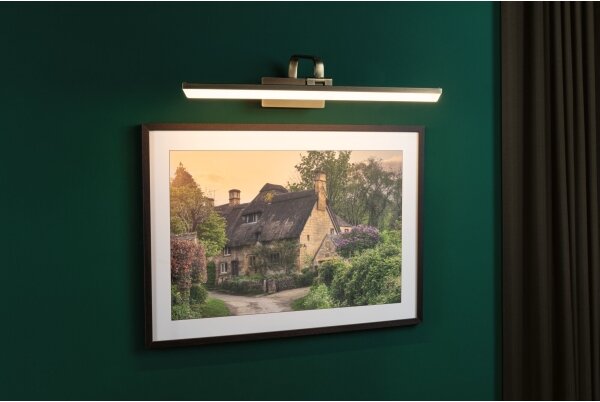 Paulmann 95570 - LED/11W Svietidlo na obrazy RENAN 230V 60 cm mosadz