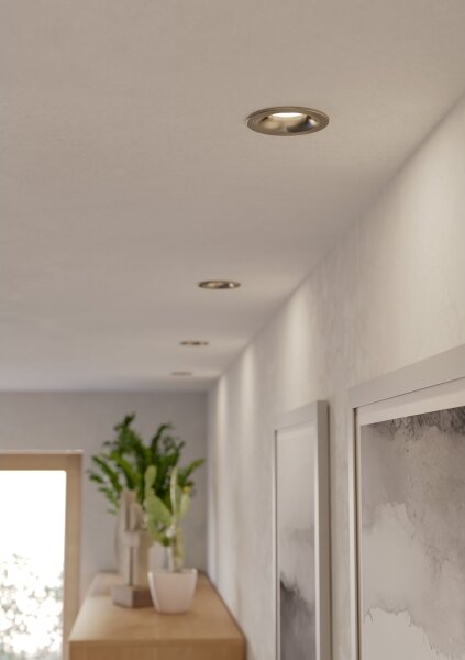 Eglo 902275 -LED Kúpeľňové stropné svietidlo SALABATE LED/4,9W/230V pr.8,8cm IP65 chróm