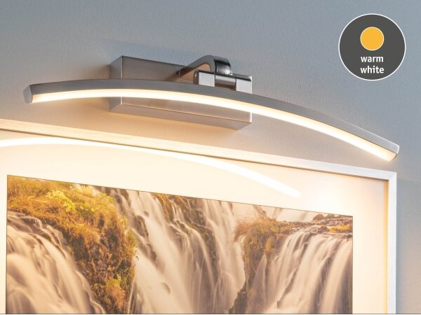 Paulmann 95557 - LED/8,5W Nástenné svietidlo na obrazy BENTO 230V 40 cm matný chróm