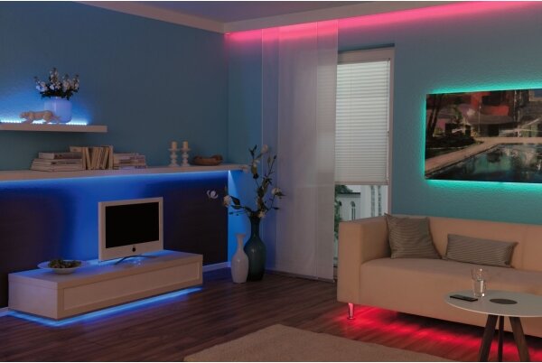 Paulmann 3989 - LED RGBW/19W Stmievateľný pás TIP 10 m 230V + diaľkové ovládanie