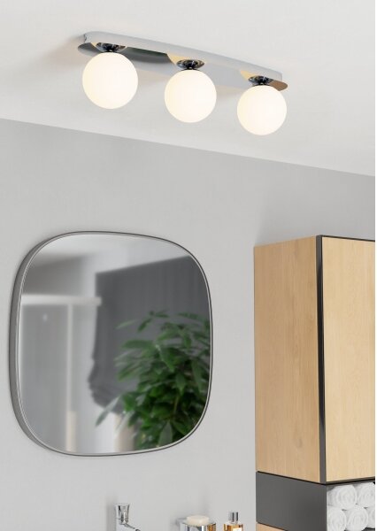 Eglo 902096 - LED kúpeľňové stropné svietidlo CASTROVIDO 3xG9/4,2W/230V IP44 chróm