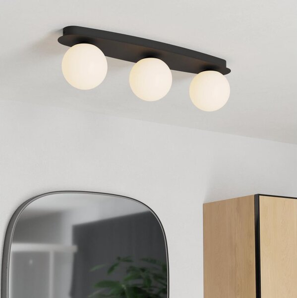 Eglo 902092 - LED kúpeľňové stropné svietidlo CASTROVIDO 3xG9/4,2W/230V IP44 čierna