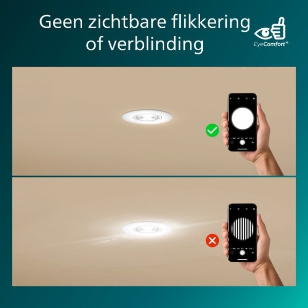 Philips -LED stmievateľné podhľadové svietidlo CILANTRO LED/5W/230V 4000K biela