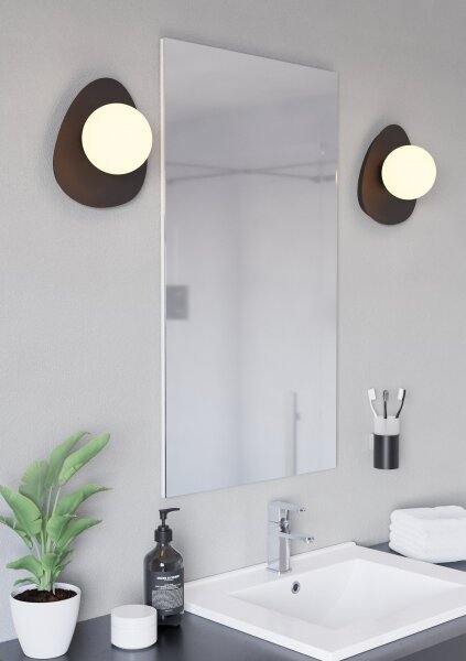Eglo 902091 - LED kúpeľňové nástenné svietidlo CASTROVIDO 1xG9/4,2W/230V IP44 čierna