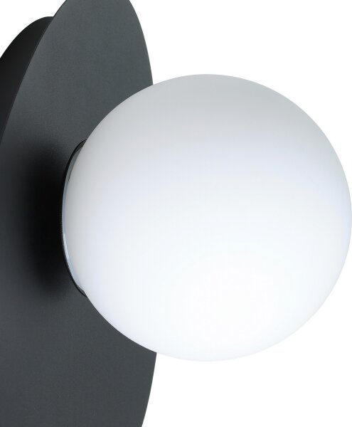 Eglo 902091 - LED kúpeľňové nástenné svietidlo CASTROVIDO 1xG9/4,2W/230V IP44 čierna