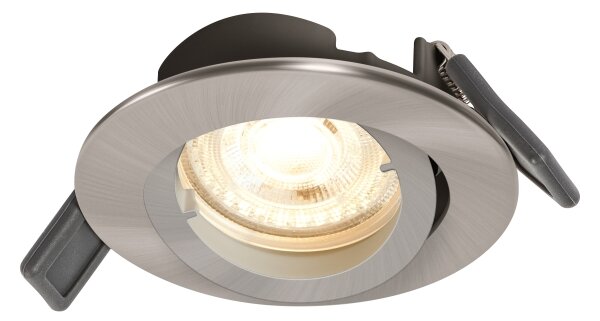Osram - LED zapustené bodové svietidlo SPOT 1xGU10/4,3W/230V 2700K CRI 90 matný chróm