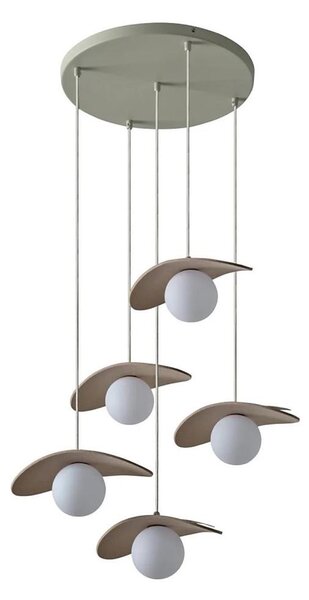 Osram - Luster na lanku DECOR PEARL 5xG9/5W/230V béžová