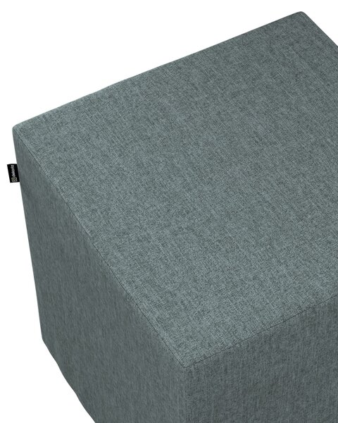 Poťah na taburetku,kocka farba produktu modrá látka zapletaná