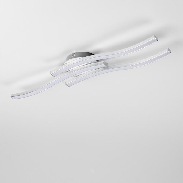 LED stropné svietidlo 3xLED/6W/230V 3000K strieborné