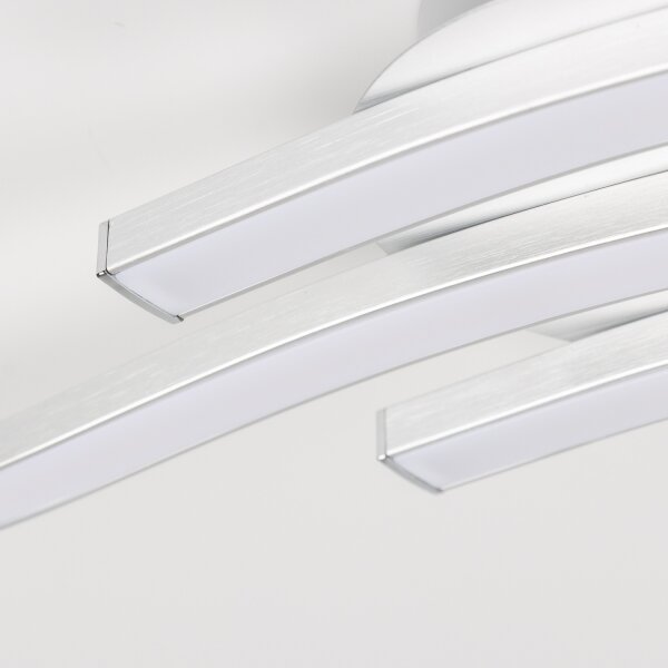 LED stropné svietidlo 3xLED/6W/230V 3000K strieborné
