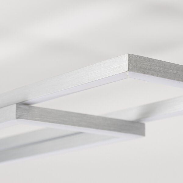 LED stropné svietidlo LED/40W/230V matný chróm