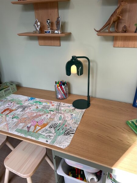 Osram - Stolná lampa DECOR COROLLE 1xG9/20W/230V zelená