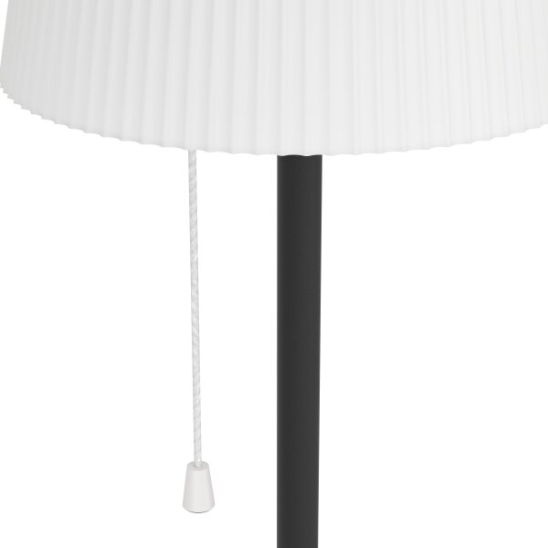 Eglo 901898 -LED Solárna stolná lampa SCORDIANO LED/2,3W/3,7V 1800mAh IP44 čierna