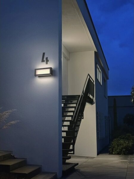Osram - Vonkajšie nástenné svietidlo ENDURA STYLE LED/10W/230V IP54 antracit