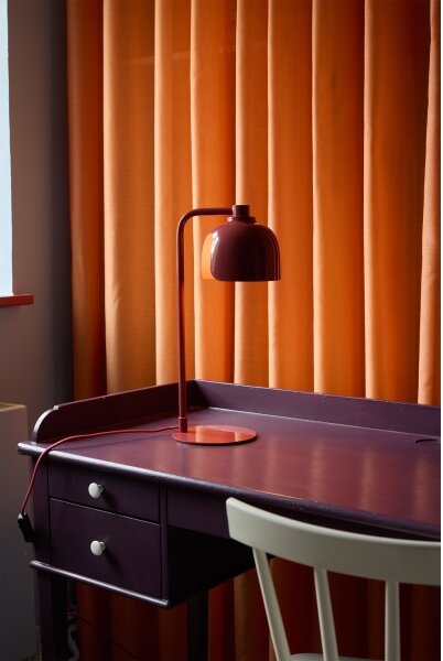 Osram - Stolná lampa DECOR COROLLE 1xG9/20W/230V červená