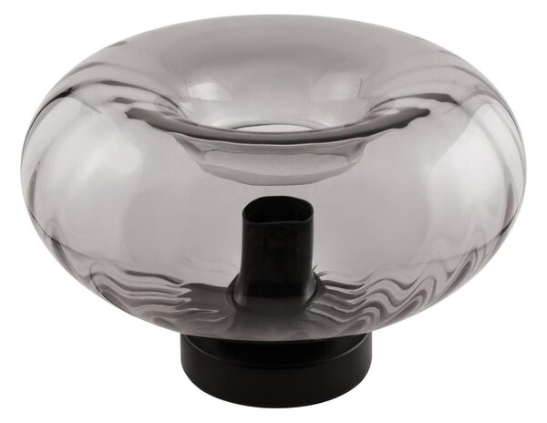 Osram - Stolová lampa DECOR SMOKE 1xE27/12W/230V čierna/dymovošedá