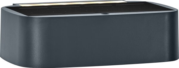Osram - LED solárne nástenné svietidlo ENDURA STYLE LED/7,6W/4,2V 2000 mAh IP65 antracit