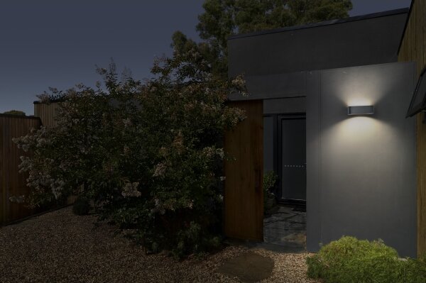 Osram - LED solárne nástenné svietidlo ENDURA STYLE LED/7,6W/4,2V 2000 mAh IP65 antracit