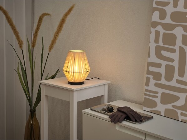 Osram - Stolná lampa DECOR STRIPES 1xE14/5W/230V béžová