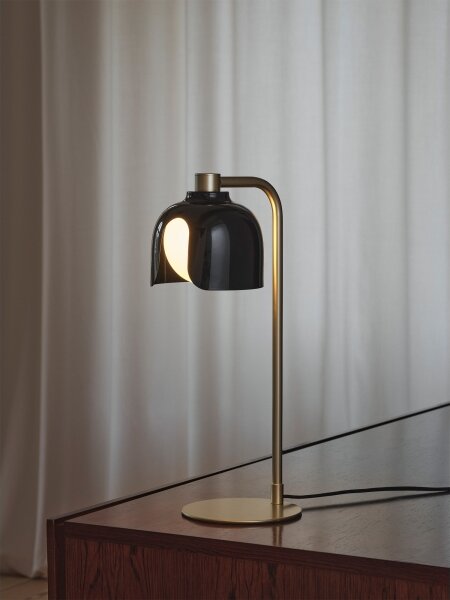 Osram - Stolná lampa DECOR COROLLE 1xG9/20W/230V čierna/zlatá