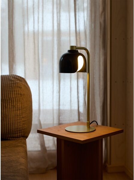 Osram - Stolná lampa DECOR COROLLE 1xG9/20W/230V čierna/zlatá