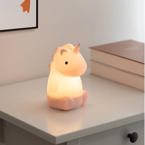 Eglo 75946-LED RGBW Nabíjateľné detské nočné svetlo CASTELLINO LED/5W/5V 1200mAh jednorožec