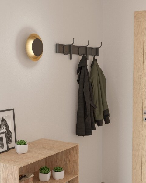 Eglo 900988 - LED nástenné svietidlo TOCINA LED/11W/230V zlatá/čierna