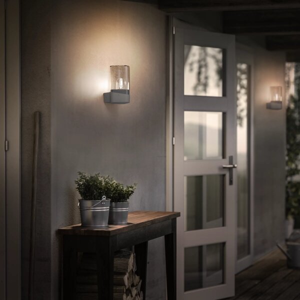 Philips - LED vonkajšie nástenné svietidlo NAYL 1xE27/4W/230V 2700K IP44