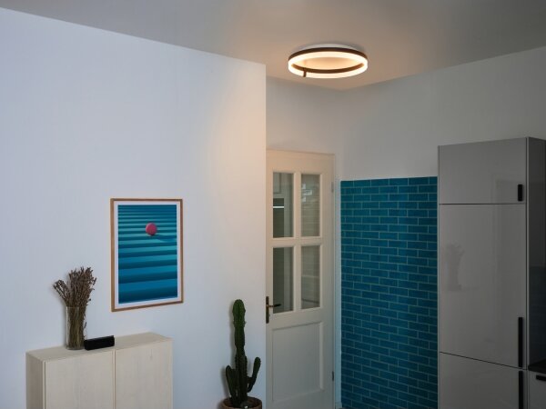 Osram - LED stropné svietidlo DECOR CIRCLE LED/32W/230V priemer 50 cm čierna/biela
