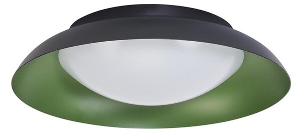 Osram - LED stmievateľné stropné svietidlo ORBIS PLATE LED/19W/230V pr.31cm zelená/čierna