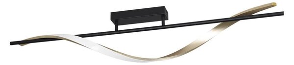 Eglo 902134-LED Stropné svietidlo CONAPRATO LED/20W/230V 2700/4000/6500K čierna/zlatá