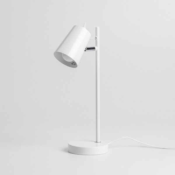 LED stolová lampa 1xE14/4,9W/230V biela