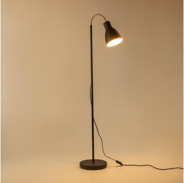 LED stojacia lampa 1xE27/7W/230V čierna