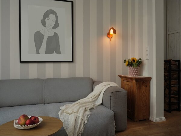 Osram - Nástenné svietidlo DECOR COROLLE 1xG9/20W/230V, oranžové