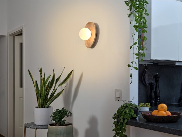 Osram - Nástenné svietidlo WOOD NEST 1xG9/5W/230V kaučukovník