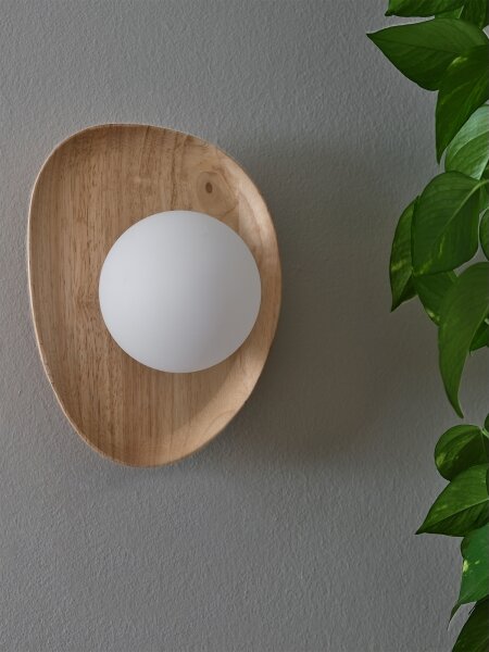 Osram - Nástenné svietidlo WOOD NEST 1xG9/5W/230V kaučukovník