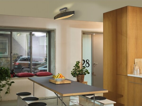 Osram - LED Prisadený luster DECOR FLAT LED/23W/230V sivý