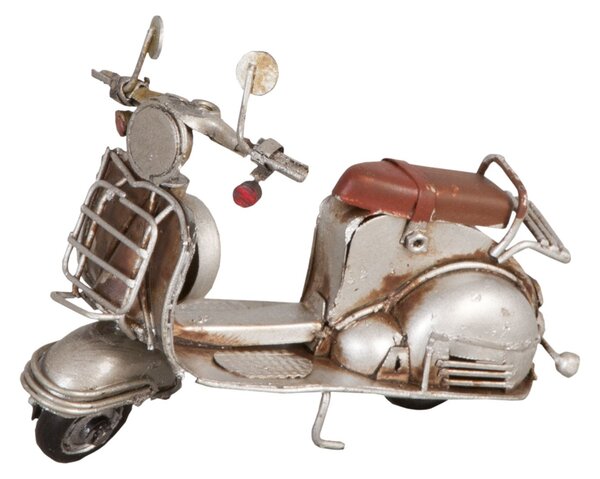 Clayre & Eef Kovový retro model mopede - 11 * 5 * 8 cm