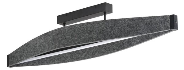 Osram - LED Prisadený luster DECOR FLAT LED/23W/230V sivý