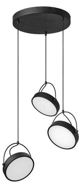 Osram - LED závesné svietidlo na lankách DECOR PUCK 3xLED/12W/230V CRI 90 čierne