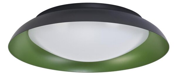 Osram - LED stmievateľné stropné svietidlo ORBIS PLATE LED/35W/230V pr.43cm zelená/čierna