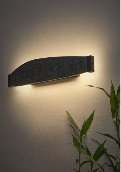 Osram - LED nástenné svietidlo DECOR FLAT LED/13W/230V sivé