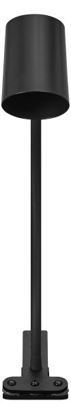 Osram - Stolná lampa s klipom DESK LINE 1xGU10/9W/230V čierna