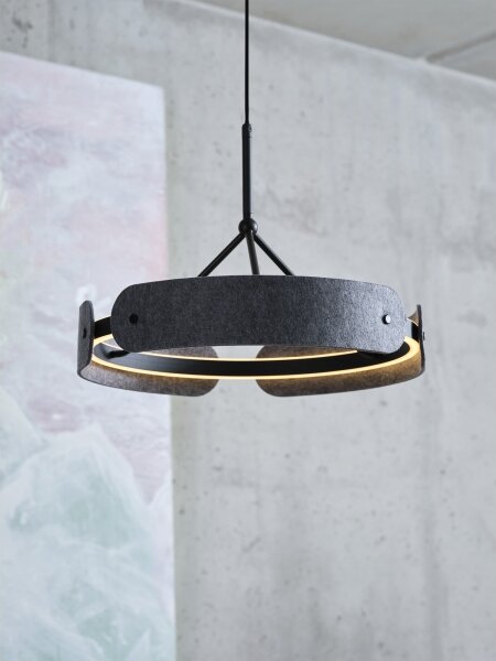 Osram - LED luster na lanku DECOR CURVE LED/33W/230V sivá
