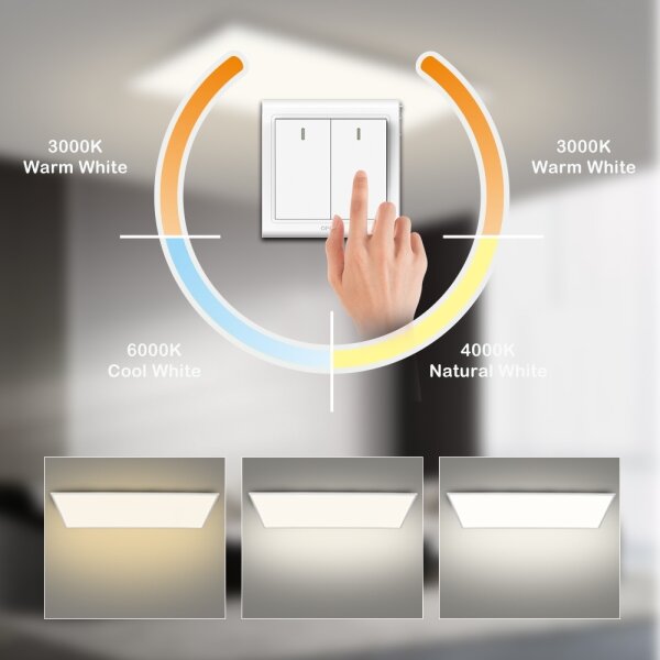 Brilagi - SLIMFRAME stropné LED svietidlo/80W/230V 120x60 cm 3000/4000/6000K biele
