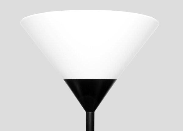 Stojacia lampa WENDY 1xE27/100W/230V + 1xE14/40W čierna