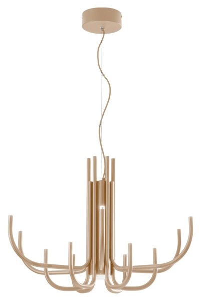 Ondaluce - LED stlmiteľný luster na lanku NOUVEAU LED/35W/230V pr. 78 cm zlatý