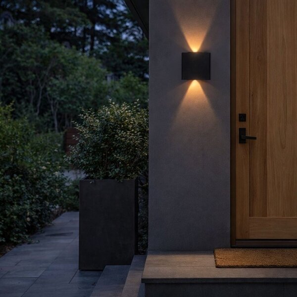Rabalux 77191 - LED vonkajšie nástenné svietidlo PORTEL 2W/230V 2000/2700/4000K IP65