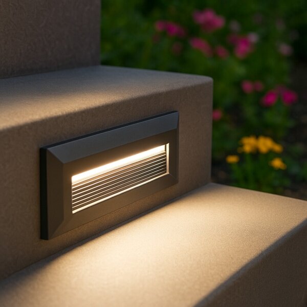 Rabalux 77189 - LED vonkajšie nástenné svietidlo KAVALA LED/6W/230V IP65 čierne