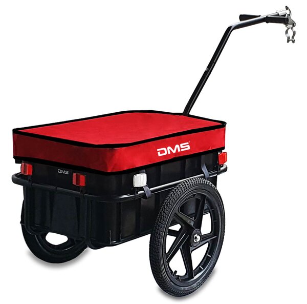 DMS Germany - Vozík na bicykel FH-01R / červený
